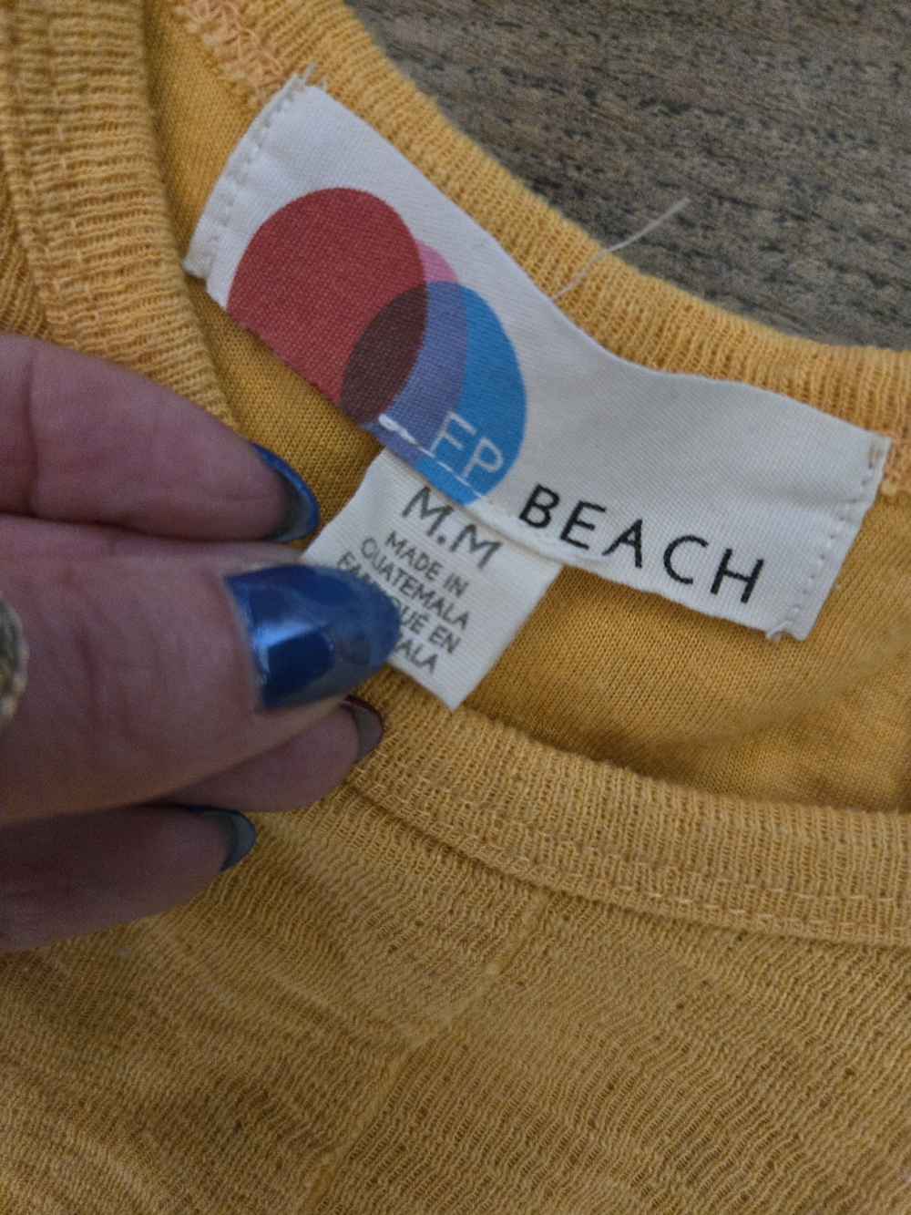Free People Beach Sleeveless Mustard Yellow Drawstring Jumpsuit - Picture 3 of 3
